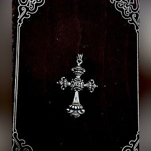 Sterling silver Celtic cross pendant